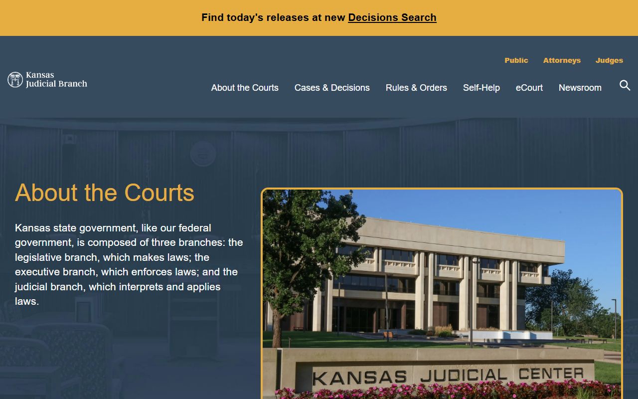 Edwards County District Court Kansas court structure overview