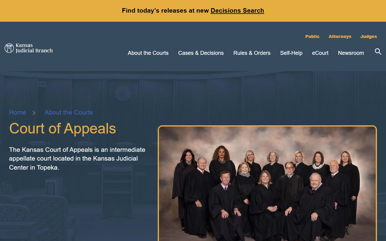 Edwards County District Court Kansas Court of Appeals overview