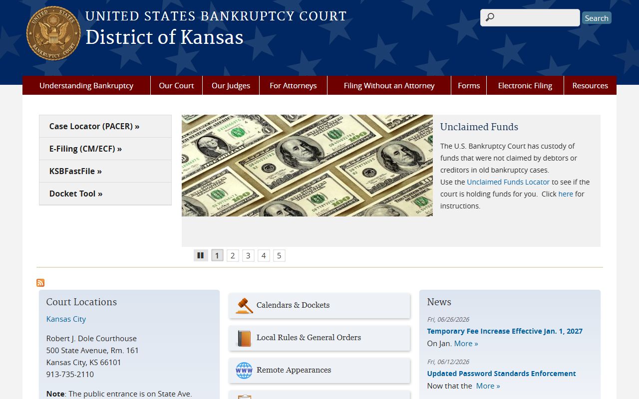 Edwards County probate records U.S. Bankruptcy Court for Kansas